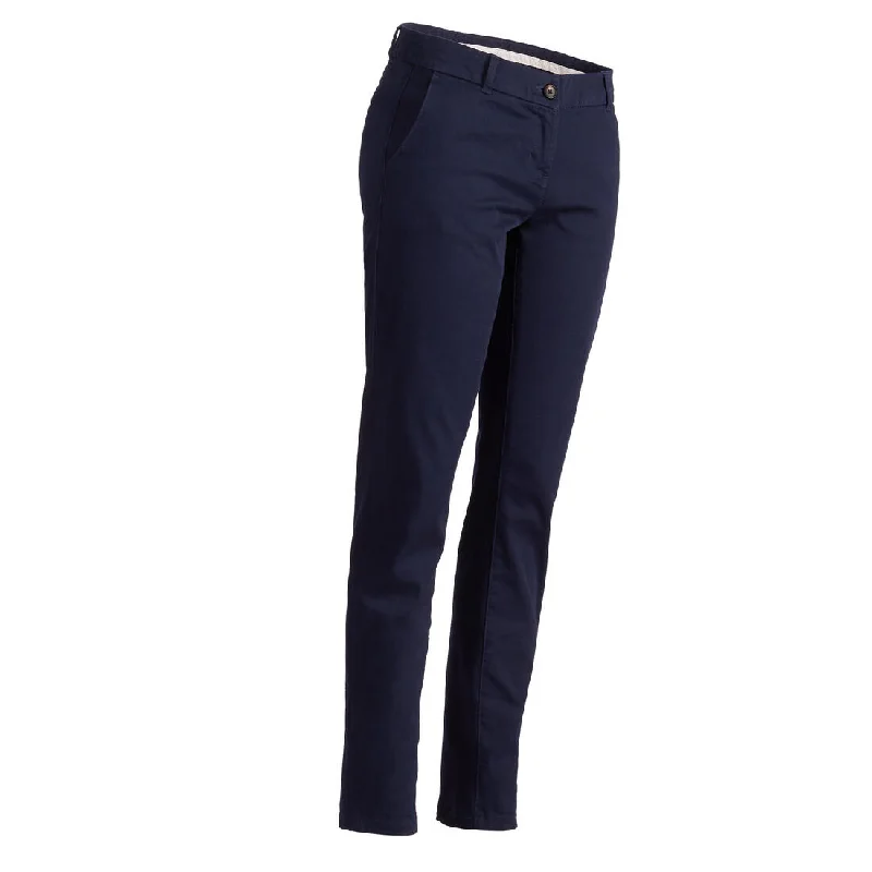 Women’s Mild Weather Golf Trousers - Navy Trousers chic fashionable