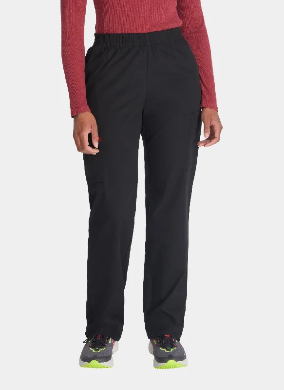 Dickies EDS Signature Ladies Natural Rise Tapered Leg Pull-On Scrub Trousers DKE86106 - Black Trousers Velvet Soft Dickies EDS Signature Ladies Natural Rise Tapered Leg Pull-On Scrub Trousers DKE86106 - Black Trousers Velvet Soft
