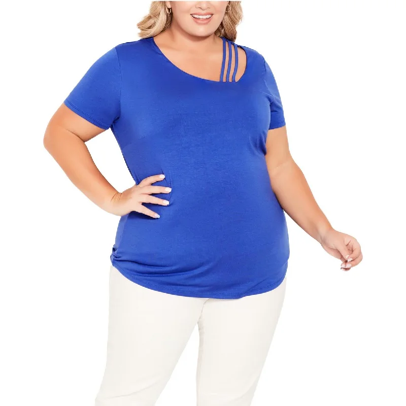 24seven Comfort Apparel Womens Plus Scoop Neck with Strap Summer Pullover Top Thin Wool Pullover 24seven Comfort Apparel Womens Plus Scoop Neck with Strap Summer Pullover Top Thin Wool Pullover