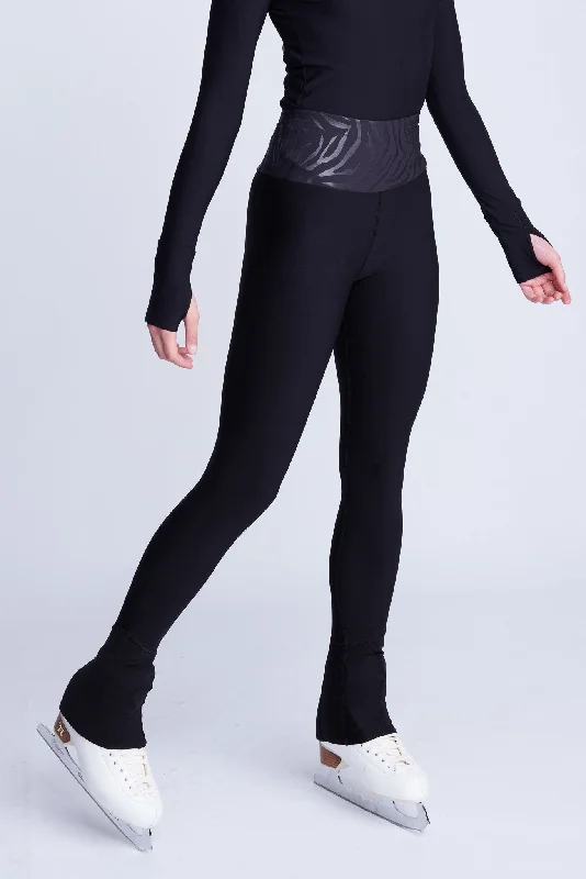 Iconic On-Ice Leggings Comfortable Power Mesh Leggings