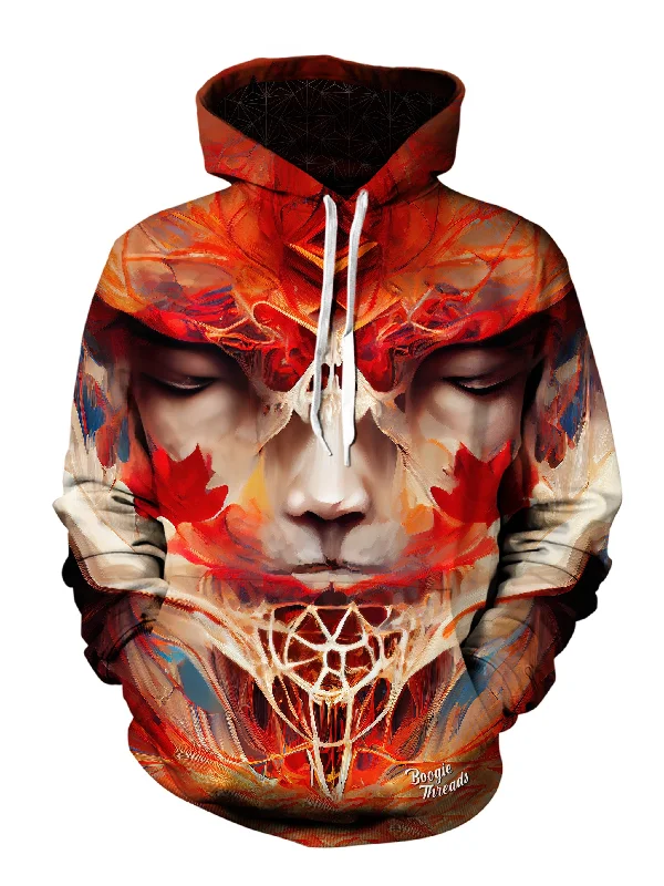 Voiceless Curiosity Unisex Pullover Hoodie Hoodie with Gradient Ombre Colorful
