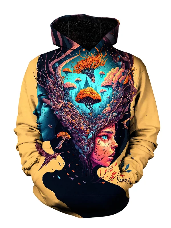 Arctic Defeat Unisex Pullover Hoodie Hoodie with Button Classic Timeless