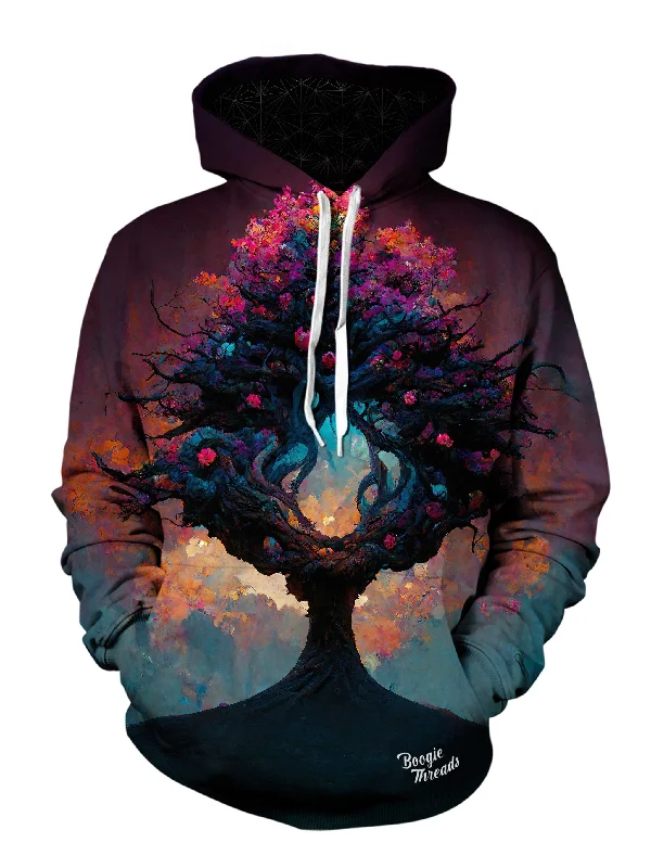 Night Of Harmony Unisex Pullover Hoodie Hoodie with Button Placket Classic Preppy