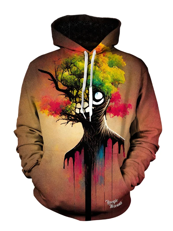 Hollow Reality Unisex Pullover Hoodie Hoodie with Embroidery Detailed Premium