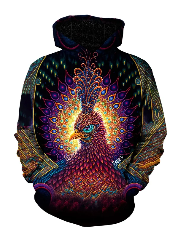 Delicate Battle Unisex Pullover Hoodie Hoodie with Hem Embroidery Detailed Premium