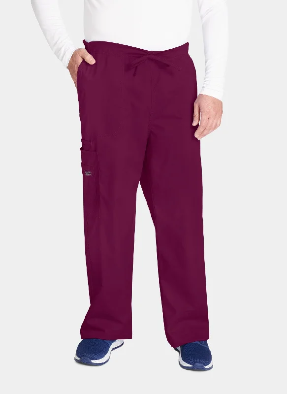 Cherokee Core Stretch Unisex Drawstring Cargo Scrub Trousers WWE4043 - Wine Trousers Wedding White Cherokee Core Stretch Unisex Drawstring Cargo Scrub Trousers WWE4043 - Wine Trousers Wedding White