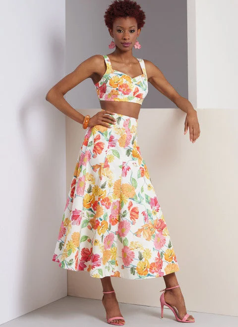 Vogue Top, Skirt & Trousers V1961 Trousers cozy soft