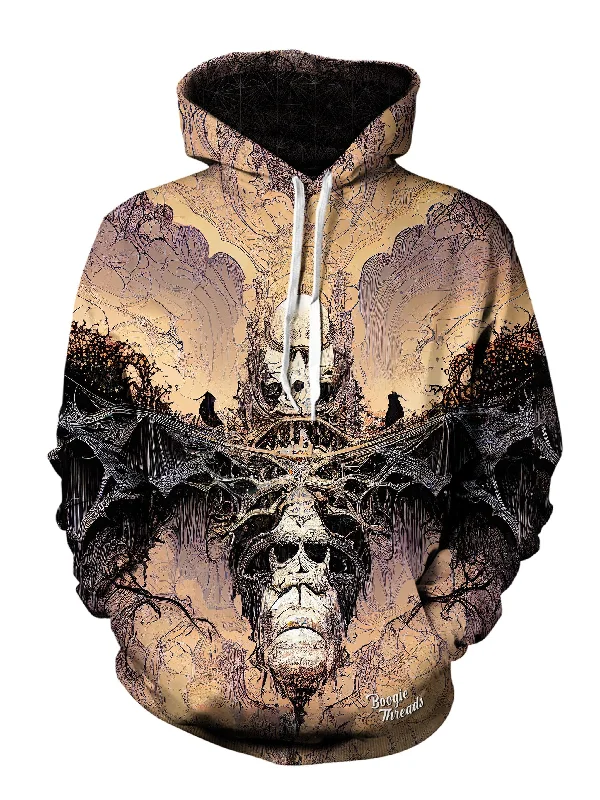 Overdue Feeling Unisex Pullover Hoodie Hoodie with Puffed Sleeves Voluminous Trendy