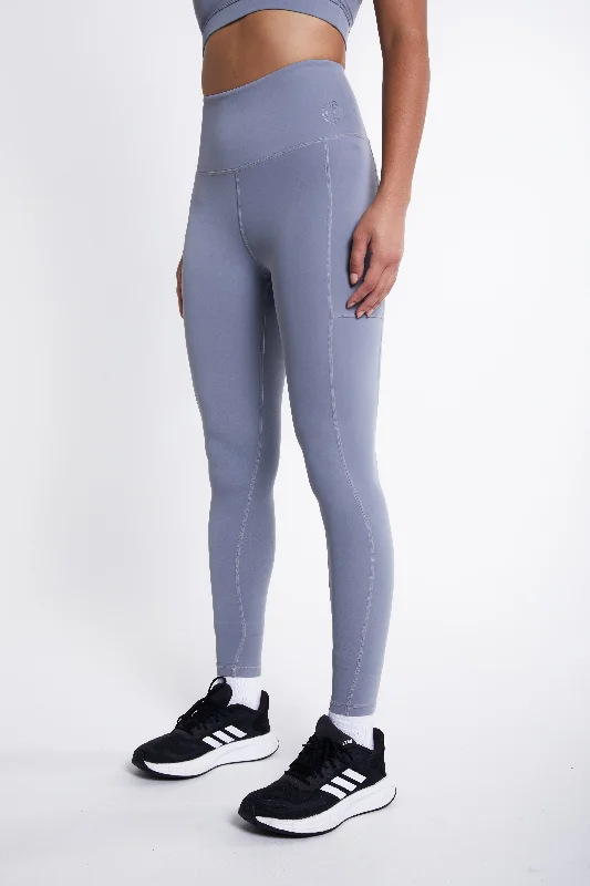 Power Training Legging- Grey Comfortable Slip-On Leggings