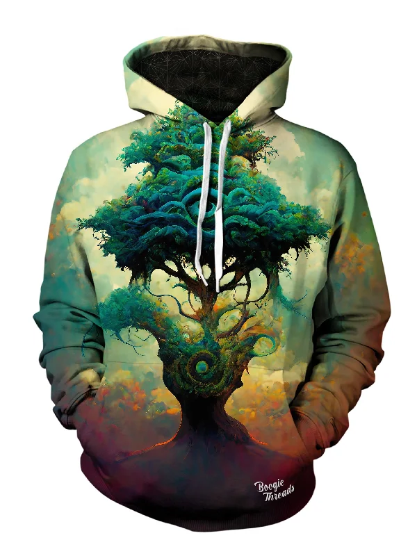 Merciful Edge Unisex Pullover Hoodie Hoodie with High-Low Hem Asymmetrical Trendy