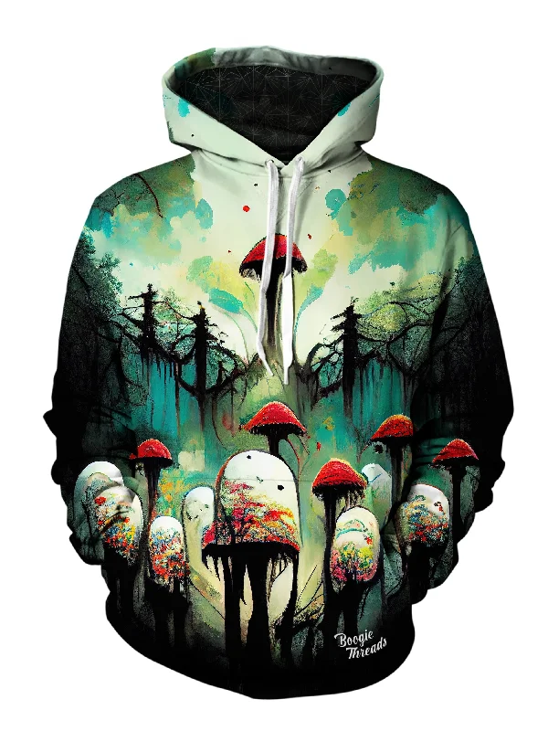 Marked Friends Unisex Pullover Hoodie Hoodie with Front Slit Layering Stylish