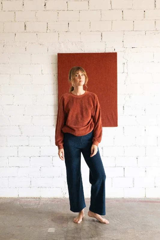 Gloria Terry Trousers Midnight Blue Trousers New Arrival