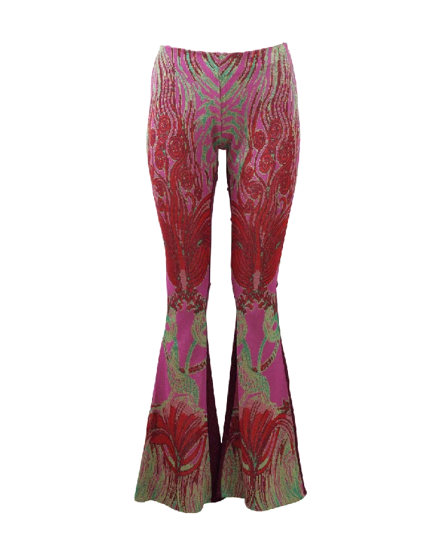 Printed Flare Legging Comfortable Bootcut Workout Leggings
