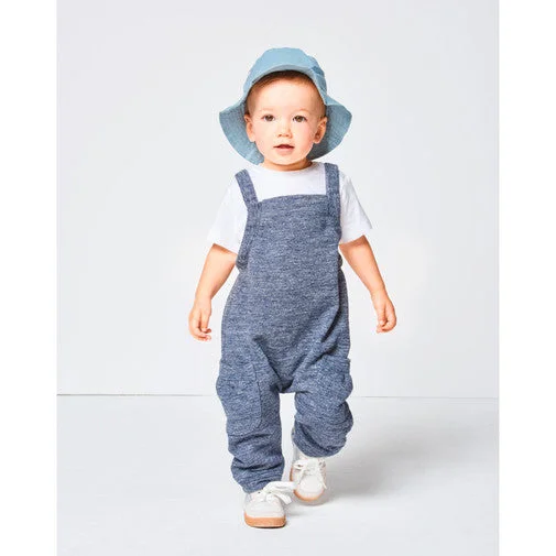 Burda Baby Rompers/Bibbed Trousers 9337 Trousers Fall Fleece