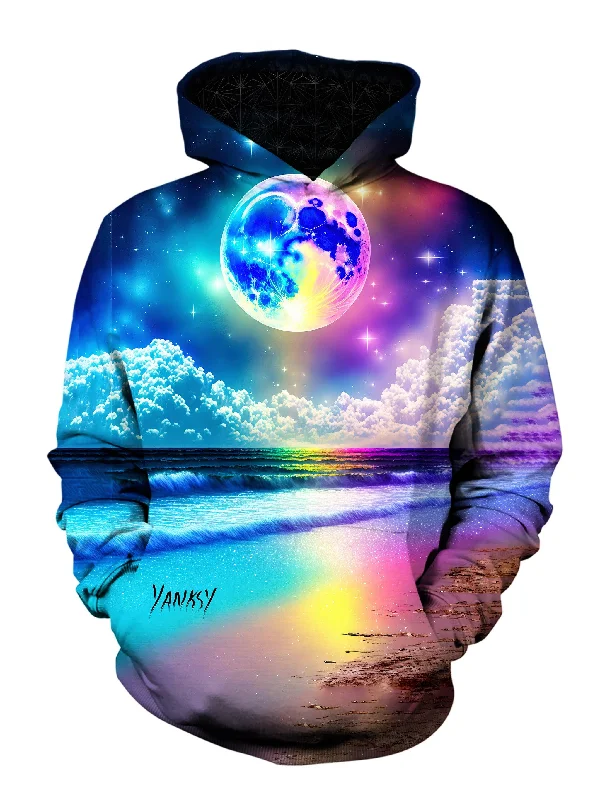 Blank Support Unisex Pullover Hoodie Hoodie with Hood Adjustable Protection