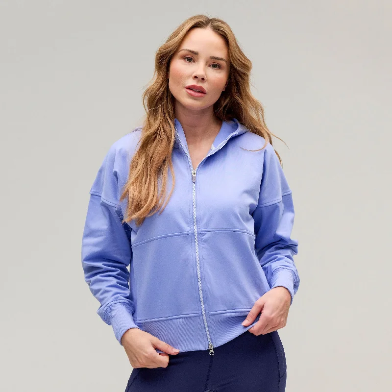 ZOE HOODIE Hoodie with Hidden Zipper Minimalist Clean