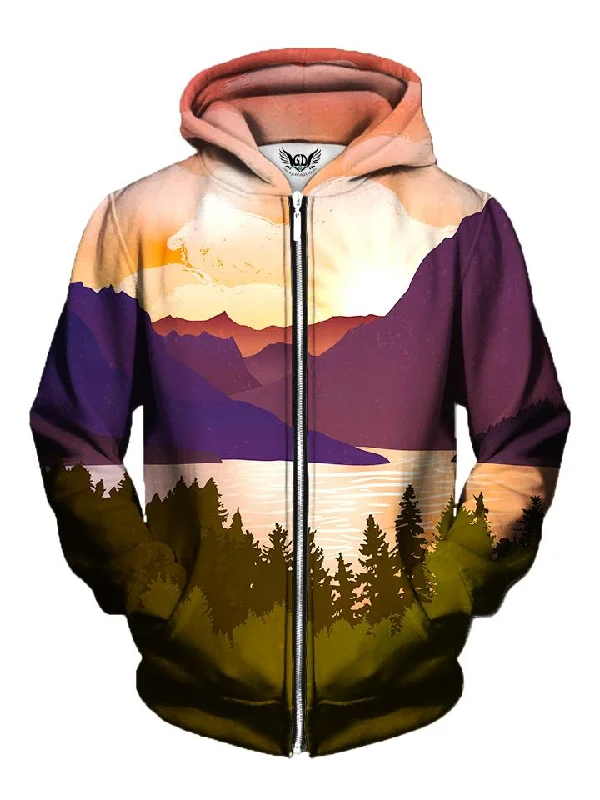 Picture Perfect Forest Mountain Zip-Up Hoodie Hoodie with Belted Waist Structured Tailored Picture Perfect Forest Mountain Zip-Up Hoodie Hoodie with Belted Waist Structured Tailored
