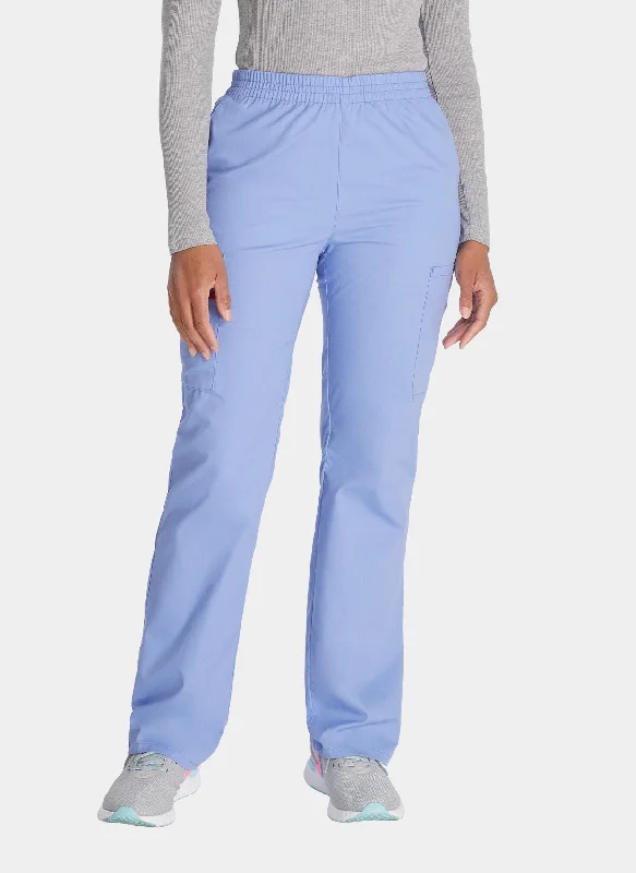 Dickies EDS Signature Ladies Natural Rise Tapered Leg Pull-On Scrub Trousers DKE86106 - Ceil Trousers Denim Blue Dickies EDS Signature Ladies Natural Rise Tapered Leg Pull-On Scrub Trousers DKE86106 - Ceil Trousers Denim Blue