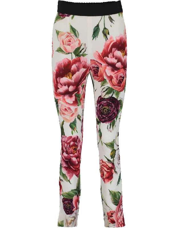 Floral Print Legging Stylish Sweat-Proof Leggings