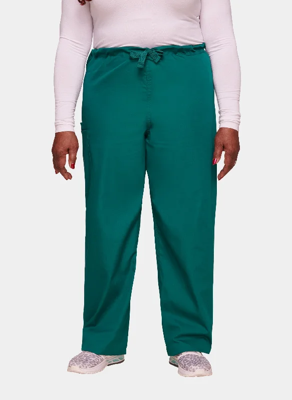 Cherokee Unisex Drawstring Scrub Trousers - Hunter Trousers Running Lightweight