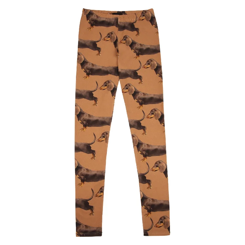 SNURK James Brown Leggings Ladies Comfortable Stretch Leggings