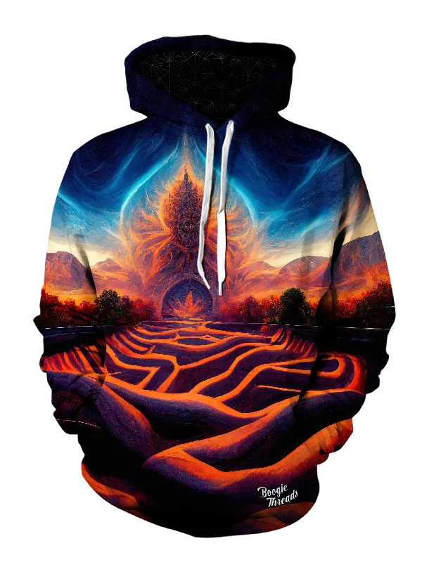 Ethereal Luxury Unisex Pullover Hoodie Hoodie with Hidden Zipper Minimalist Clean