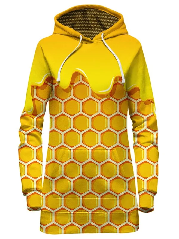 Honey Hoodie Dress Hoodie with Slim Fit Tailored Modern
