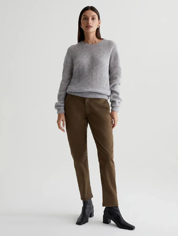 Caden Straight Trouser - Sulfur Oak Brown Trousers Culottes Wide Leg