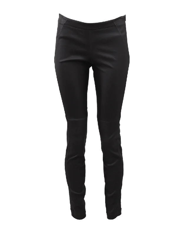 Nappa Leather Legging Trendy Digital Print Leggings
