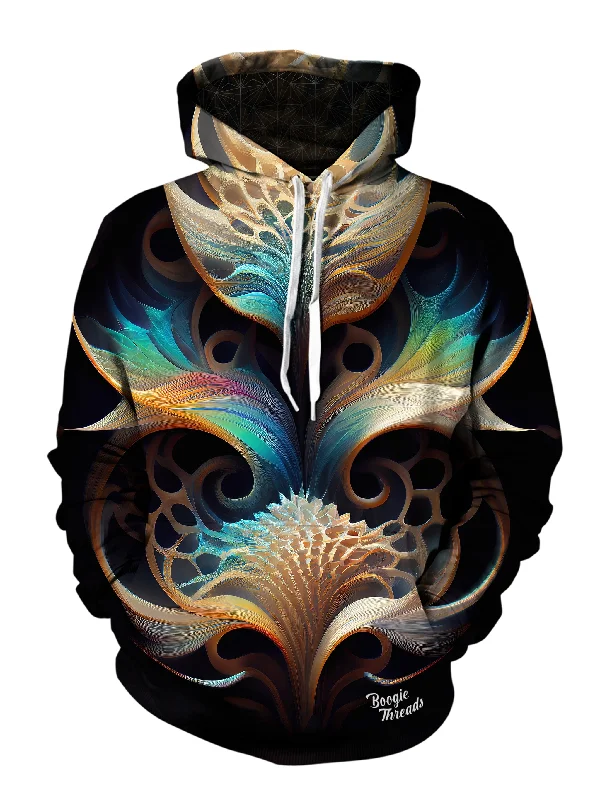 Living Reflection Unisex Pullover Hoodie Hoodie with Hem Ribbing Snug Secure