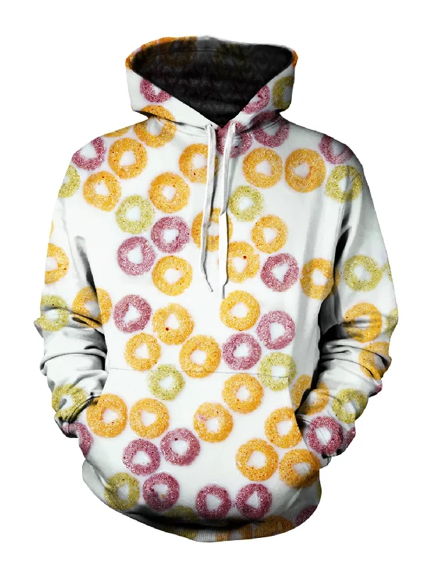 Loops Unisex Hoodie Hoodie with Button Classic Timeless