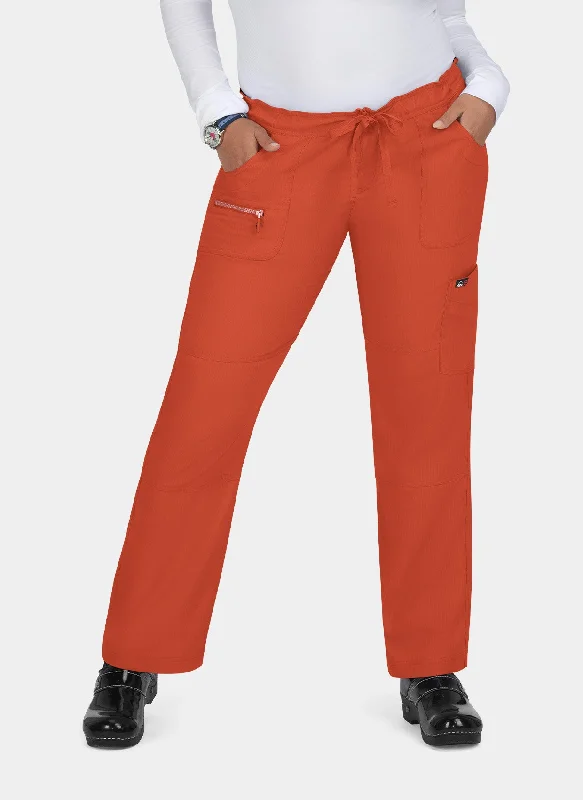 Koi Lite Peace Scrub Trousers - Terracotta Trousers stylish modern
