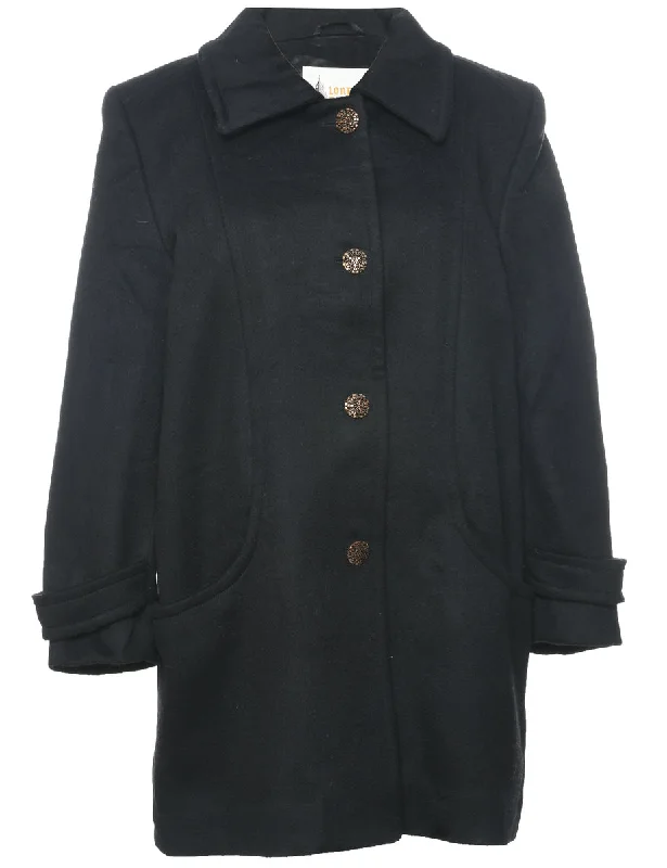 London Fog Wool Coat - XL Stole Shawl Scarf