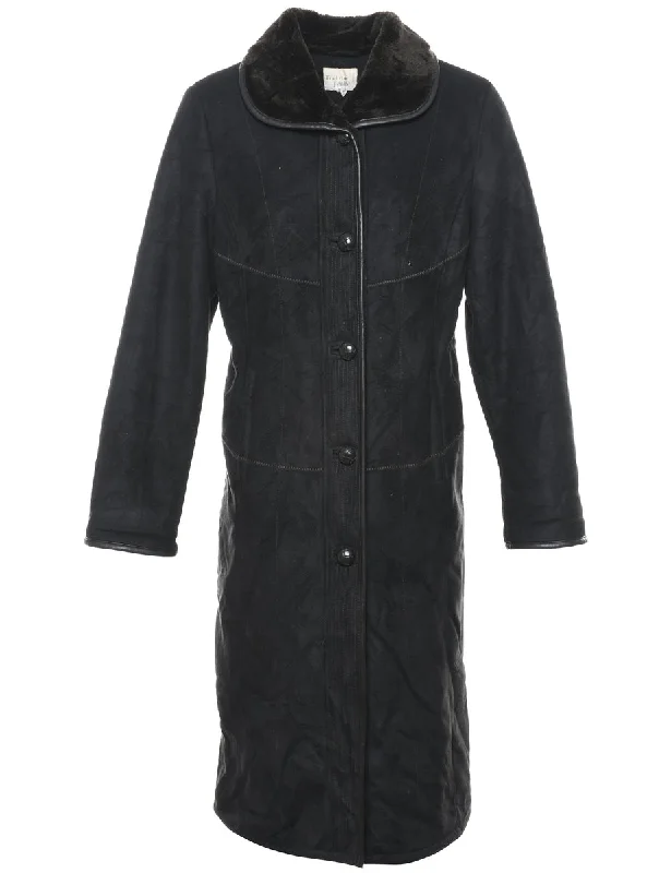 Single Breasted Coat - L Cardigan Sweater Pullover