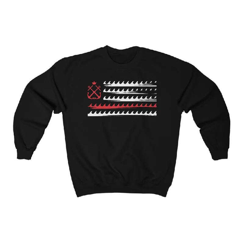 Backdraft Sweatshirt Hoodie with Typography Text Message