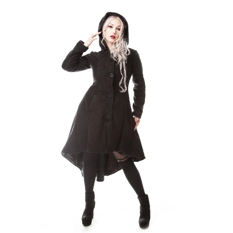 MEMORIAL COAT - BLACK A-Line Ball Gown Mermaid