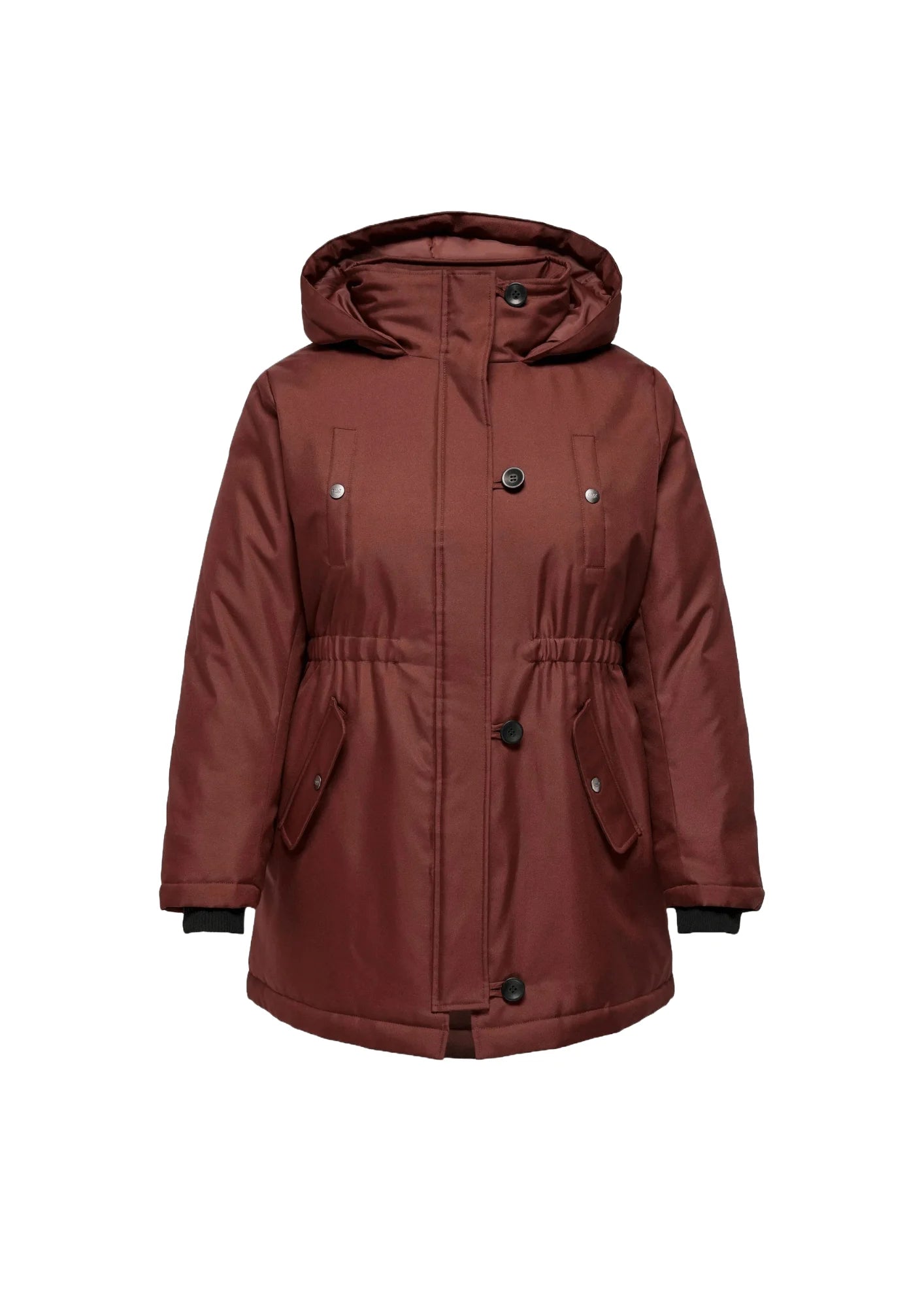BURGUNDY WINTER COAT Houndstooth Coat Plaid Coat Tartan Coat