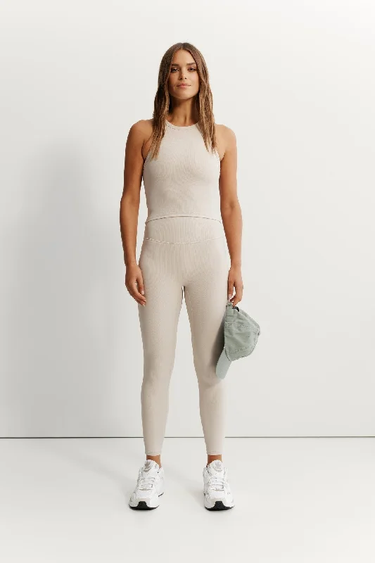 EcoRib 7/8 Legging Cozy Yoga Compression Leggings