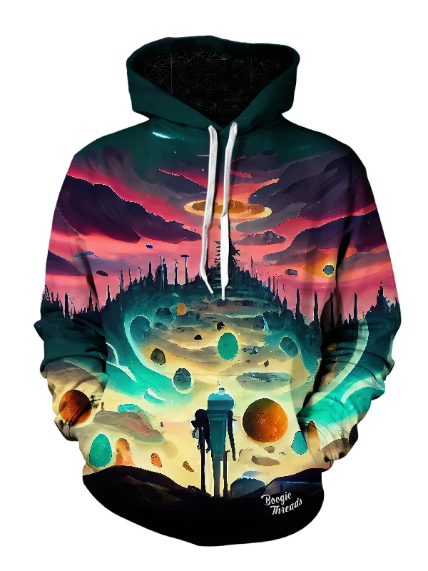 Hallowed Earth Unisex Pullover Hoodie Hoodie with Thumb Holes Functional Cozy