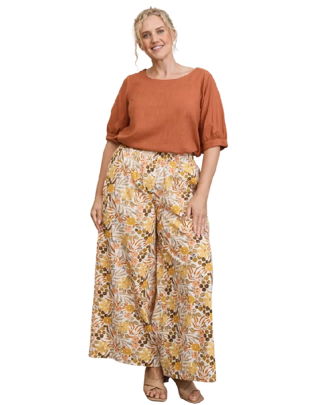 Esti Trouser Amber Chinos Cotton Straight Leg