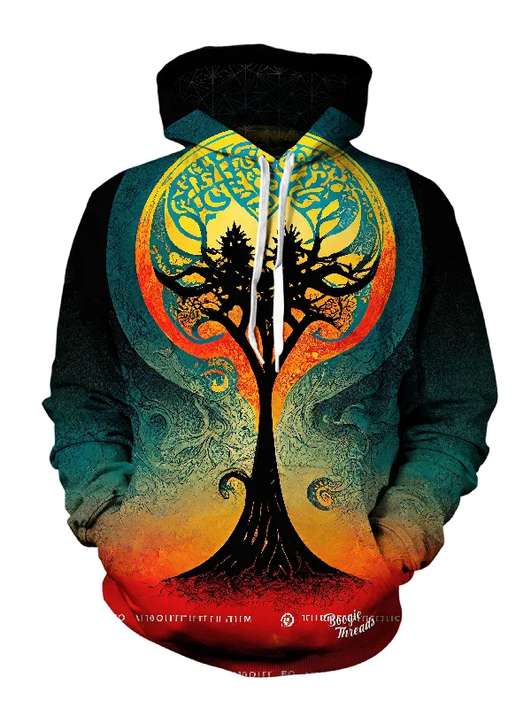 Merciful Sanity Unisex Pullover Hoodie Hoodie with Tied Waist Feminine Flattering