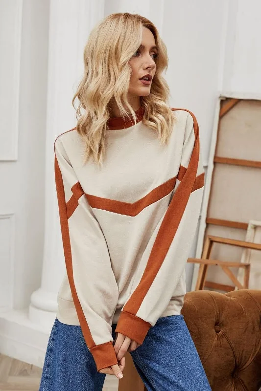PULLOVER LOOSE TOP Bell Sleeve Stylish