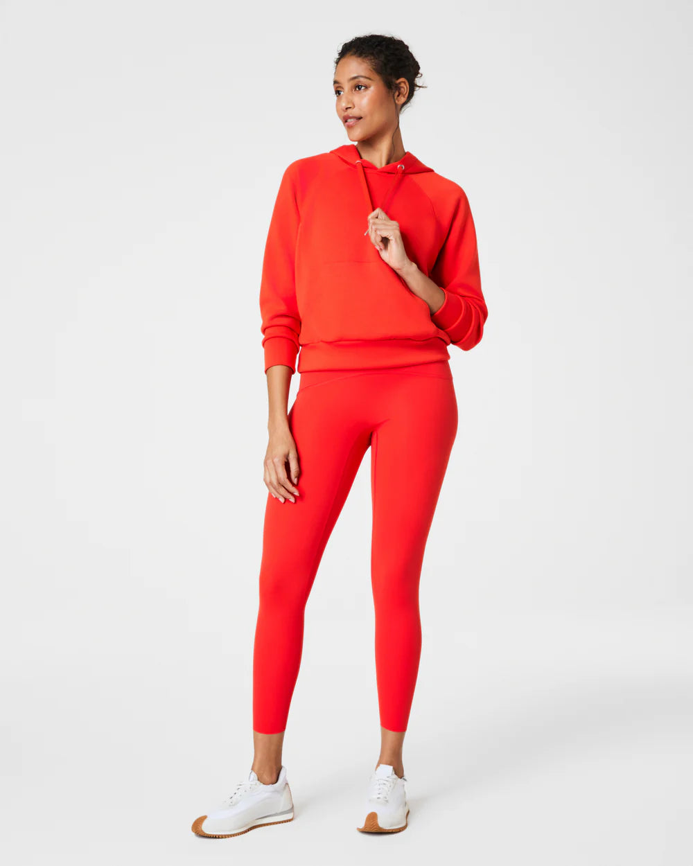 Booty Boost 7/8 Leggings Poppy - SPANX Stylish Printed Sport Leggings