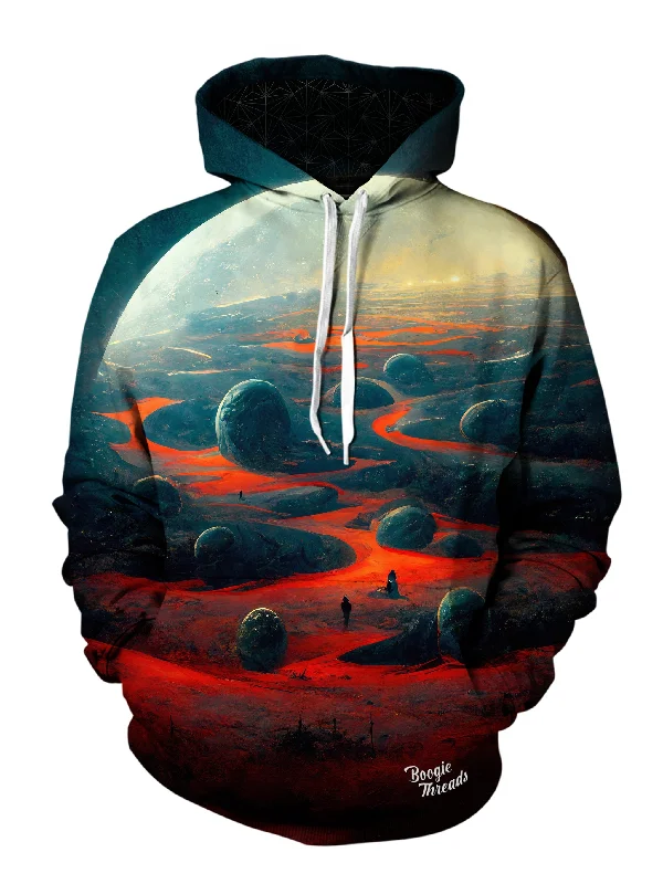 Fights Of Forever Unisex Pullover Hoodie Hoodie with Raw Hem Edgy Unfinished