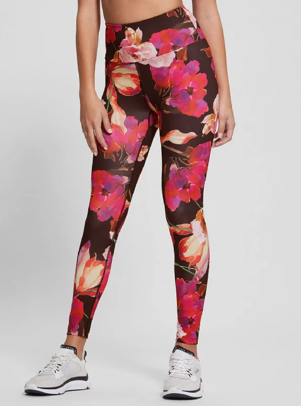 Eco Pink Corine Active Leggings Cozy Lounge Pants Leggings
