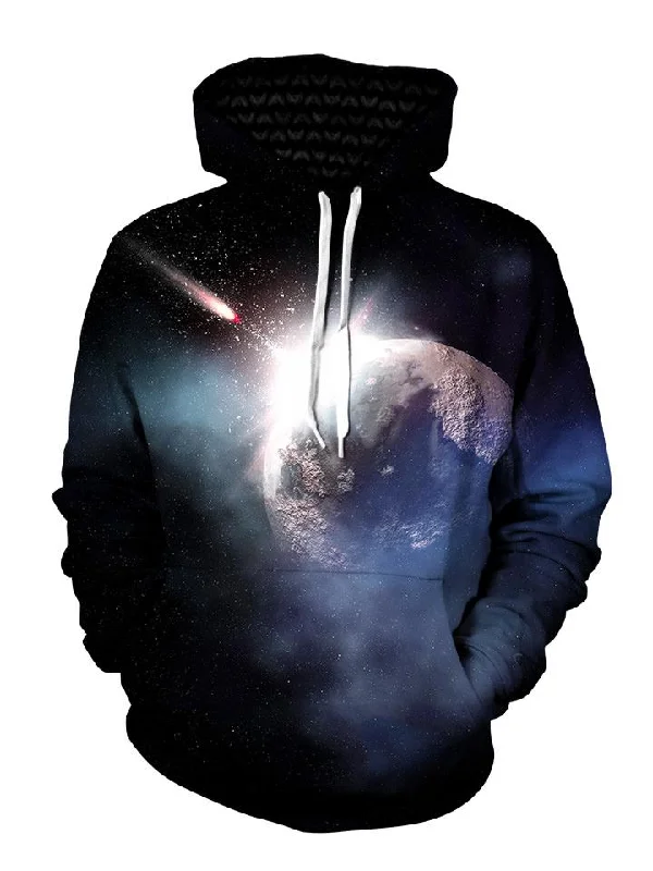 Impact Pullover Art Hoodie Hoodie with Tie-Dye Psychedelic Retro