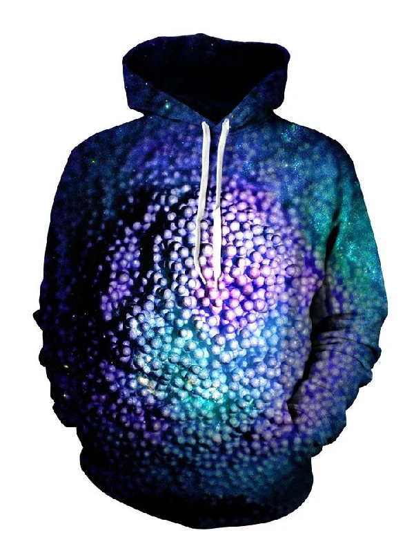 Dots Pullover Art Hoodie Hoodie with Lace Feminine Delicate