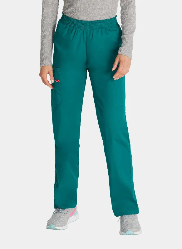 Dickies EDS Signature Ladies Natural Rise Tapered Leg Pull-On Scrub Trousers DKE86106 - Hunter Trousers Polka Dot Cute Dickies EDS Signature Ladies Natural Rise Tapered Leg Pull-On Scrub Trousers DKE86106 - Hunter Trousers Polka Dot Cute