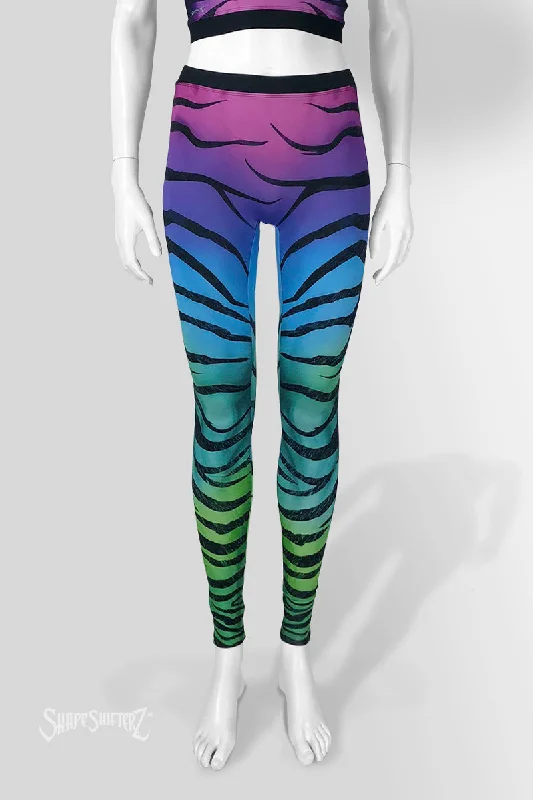 Zebra Unicorn Leggings - Ultra Contour Comfortable Tummy Shaping Leggings