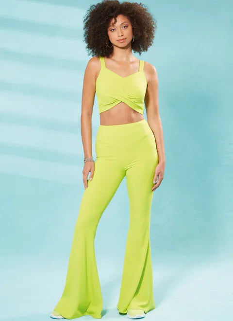 McCalls Top and Trousers M8368 Trousers trendy modern